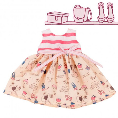 Wonderland kjole - Tøj til dukke 45-50 cm - Götz