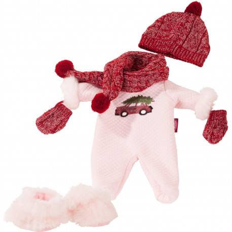 Jule tøjsæt med tilbehør - Tøj til dukke 33 cm - Götz
