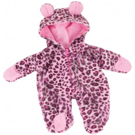 Pink kat heldragt - Tøj til dukke 33 cm - Götz