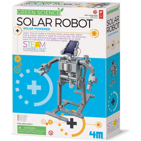 Byg din egen soldrevet robot - Green Science - 4M