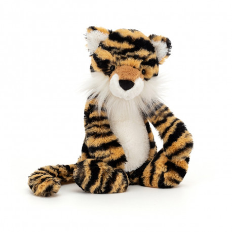Tiger - Mellem Bashful bamse - Jellycat