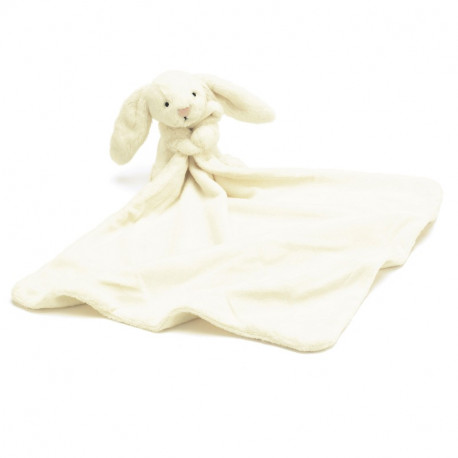 Hvid kanin - Bashful nusseklud - Jellycat