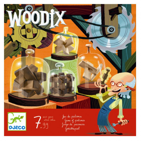 Woodix - Hjernevrid spil - Djeco