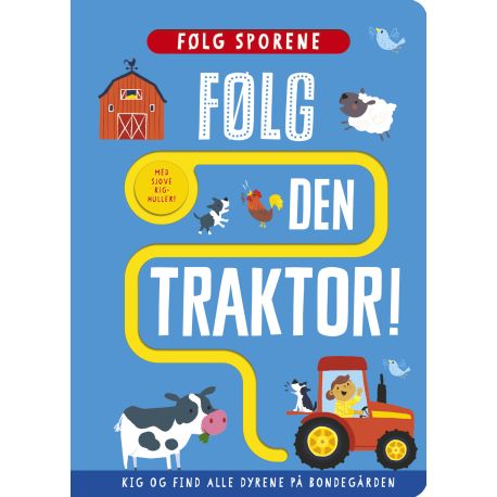 Følg den traktor! - Kig & find bog - Forlaget Bolden