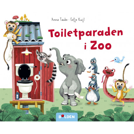 Toiletparaden i ZOO - Papbog - Forlaget Bolden