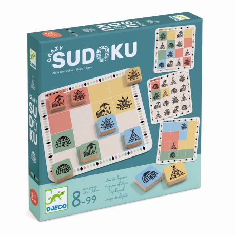 Crazy sudoku - Hjernevrid spil - Djeco