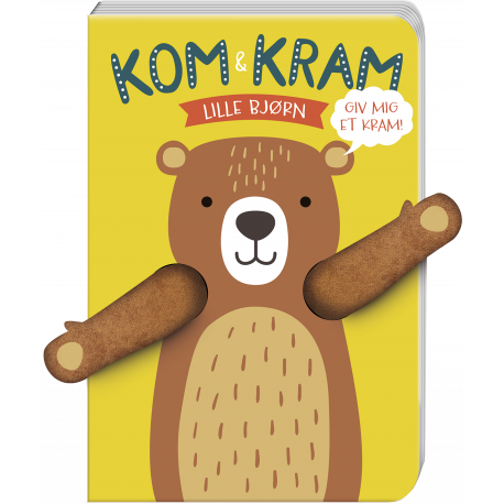 Lille bjørn: Kom og kram - Fingerdukke bog - Forlaget Bolden