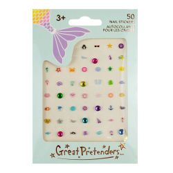 Havfrue negle stickers - Great Pretenders