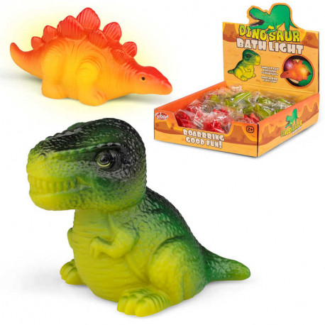 1 stk. Dinosaur med lys - Badelegetøj - Tobar