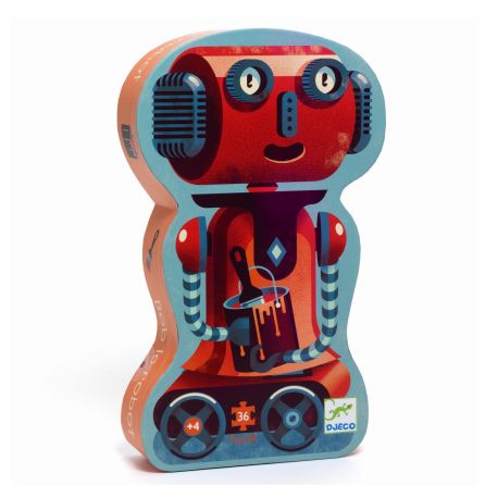 Robot - Puslespil 36 brikker - Djeco