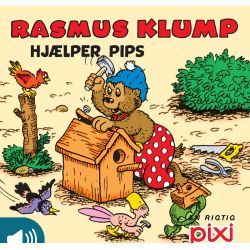 Rasmus Klump hjælper Pips - Pixi bog - Carlsen