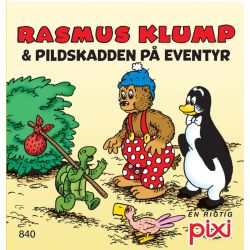 Rasmus Klump & pildskadden på eventyr - Pixi bog - Carlsen
