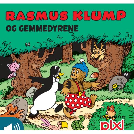 Rasmus klump & gemmedyrene - Pixi bog - Carlsen