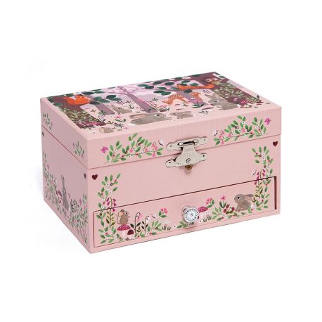 Fine skovdyr - Smykkeskrin med musik - Petit Monkey