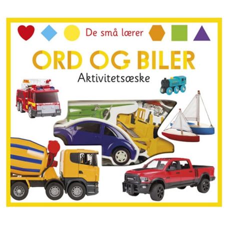 De små lærer ord & biler - Aktivitetsæske - Alvilda