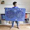 Stjernehimlen - Panorama plakat med 640 selvlysende stickers - Poppik