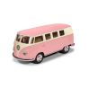 Klassisk Volkswagen bus (1962) pastel - Metalbil med træk-tilbage funktion