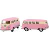 Klassisk Volkswagen bus (1962) pastel - Metalbil med træk-tilbage funktion