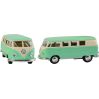 Klassisk Volkswagen bus (1962) pastel - Metalbil med træk-tilbage funktion
