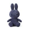 Mørkeblå Miffy bamse - Fløjl 33 cm - Bon Ton Toys