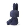 Mørkeblå Miffy bamse - Fløjl 33 cm - Bon Ton Toys