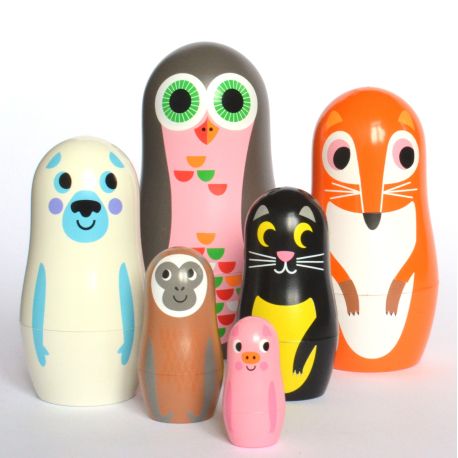 Animals II - Babushka dukker - Studio Matryoshka