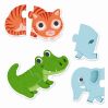 Dyr - 10 puslespil til de mindste - Djeco 