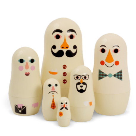 Personligheder - Babushka dukker - Studio Matryoshka
