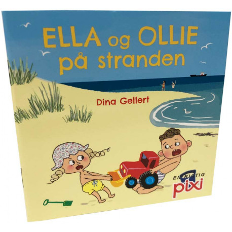 Ella & Ollie på stranden - Pixi bog - Carlsen