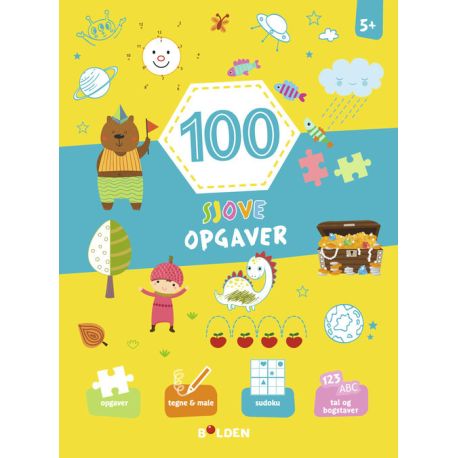 100 sjove opgaver fra 5 år - Opgavebog - Forlaget Bolden