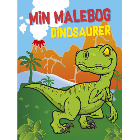Min malebog: Dinosaurer - Forlaget Bolden