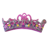 Enhjørning prinsesse krone med glimmer - EVA skum med velcro - Liontouch