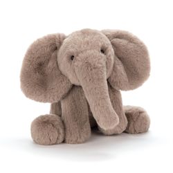 Elefant - Mellem Smudge bamse - Jellycat