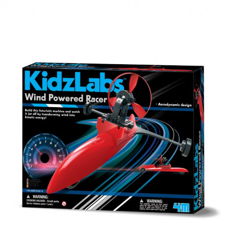 Byg en vindrevet racer - KidzLabs - 4M
