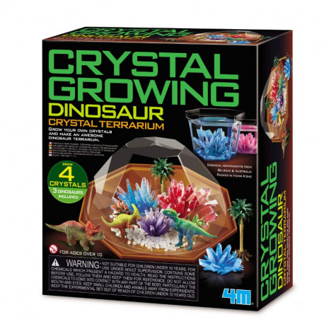 Gro & byg et dinosaur krystalterrarium - 4M