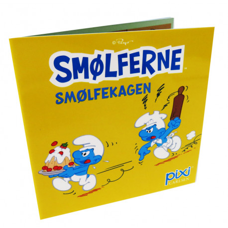 Smølfekagen - Smølferne pixi bog - Carlsen