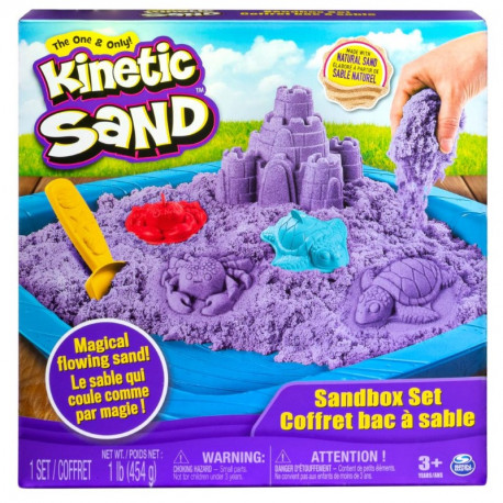 Lilla Sandbox sæt - Kinetisk sand & redskaber - Kinetic