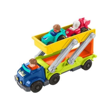 Biltranporter med 2 biler - Little People - Fisher-Price