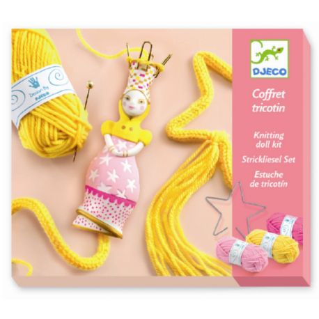 Prinsesse - Strikkelise & garn - Djeco