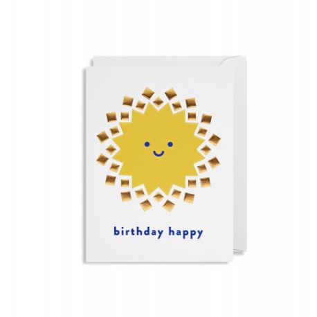 Birthday Happy - Lille kort & kuvert - Lagom