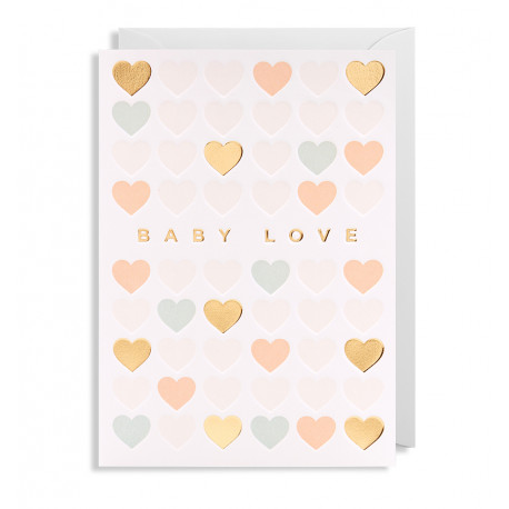 Baby Love - Barselskort & kuvert - Lagom
