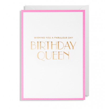 Birthday Queen - Fødselsdagskort & kuvert - Lagom