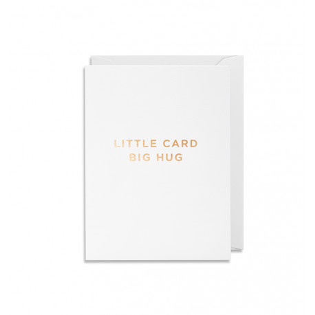 Little Card Big Hug - Lille kort & kuvert - Lagom