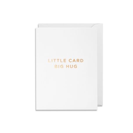 Little Card Big Hug - Lille kort & kuvert - Lagom