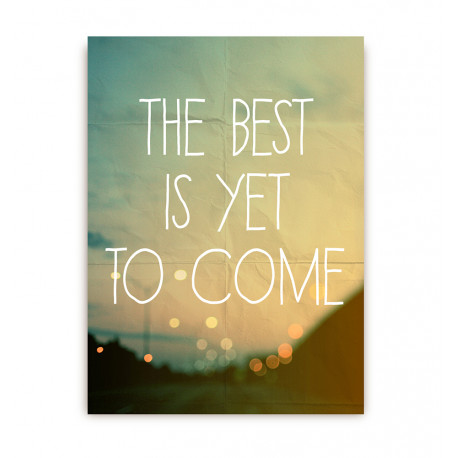 The best is yet to come - Postkort - Lagom