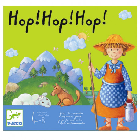 Hop! Hop! Hop! - Samarbejdsspil 4-8 år - Djeco