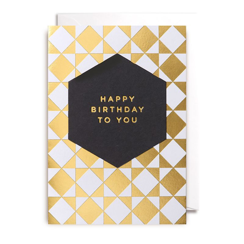 Happy Birthday To You - Kort & kuvert