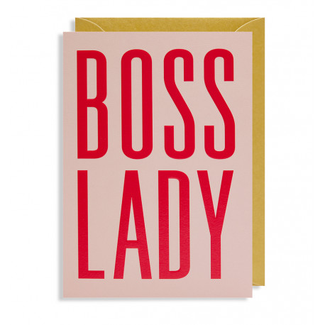 Boss Lady - Kort & kuvert - Lagom