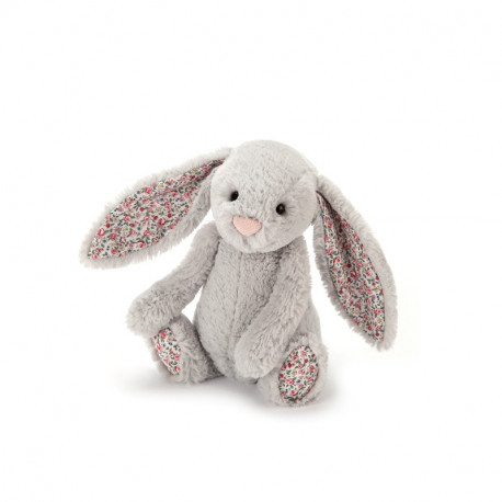 Silver Blossom kanin - Lille Bashful bamse - Jellycat