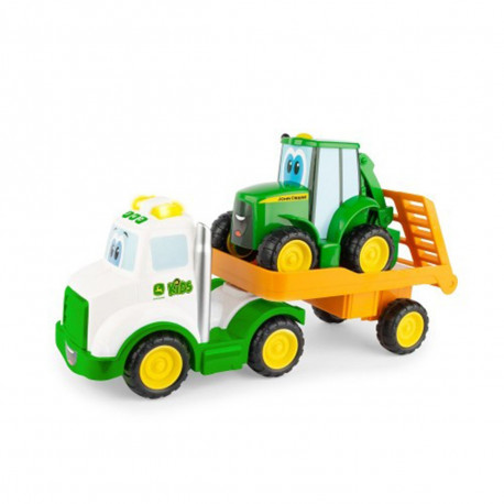 Transportbil med traktor - John Deere